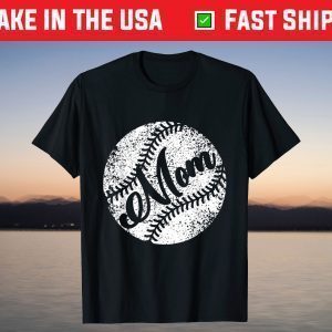 Baseball Tee For Mom Mother's Day Baseball 2021 T-Shirts