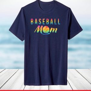 Baseball Tee For Mom Mother's Day Baseball 2021 T-Shirt