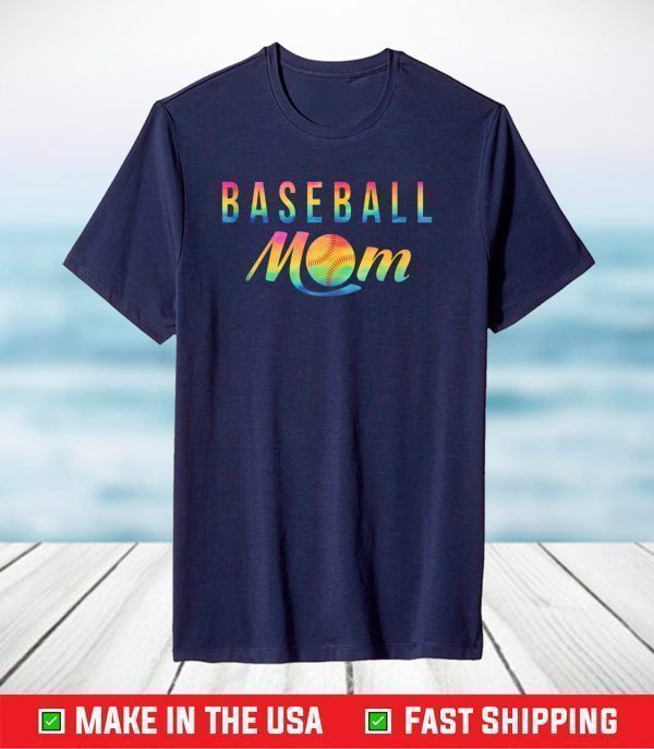 Baseball Tee For Mom Mother's Day Baseball 2021 T-Shirt