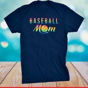 Baseball Tee For Mom Mother's Day Baseball 2021 T-Shirt