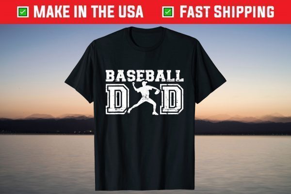 Baseball dad gift for father's day T-Shirt