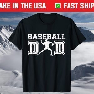 Baseball dad gift for father's day T-Shirt