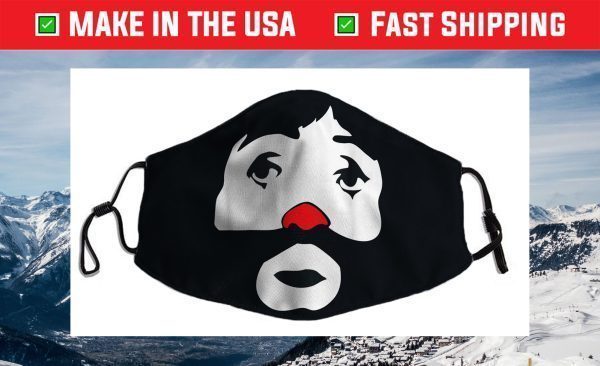 Cepillin Clown Face Mask