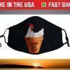 Chicken Pot PI Day Face Mask