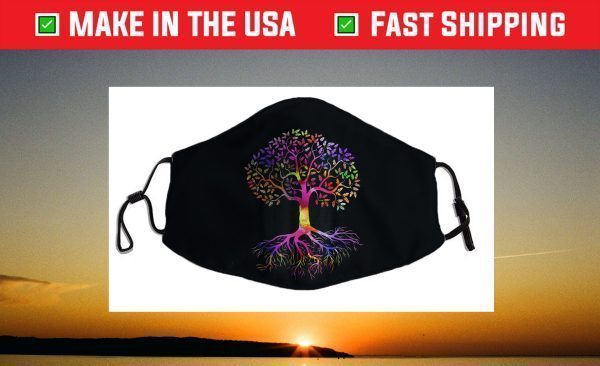 Colorful Tree Of Life, Gifts Birthday Face Mask