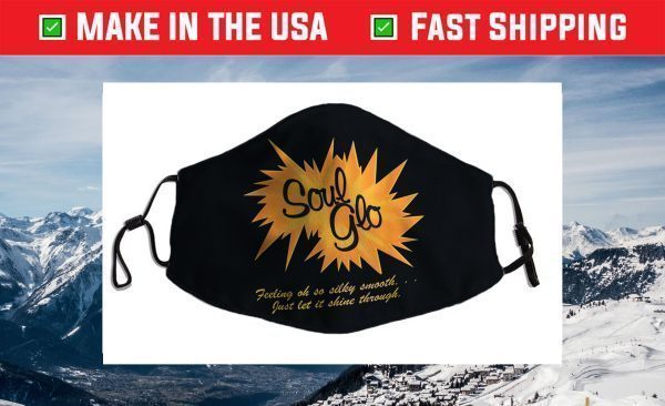 Coming to America Soul Glo Logo Face Mask