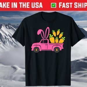 Cutes Truck Costume Rabbit Easter Bunny Carrot Easter Day T-Shirt