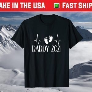 Daddy 2021 heartbeat T-Shirt