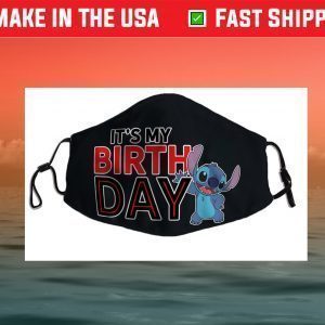 Disney Lilo and Stitch Happy Birthday Face Mask