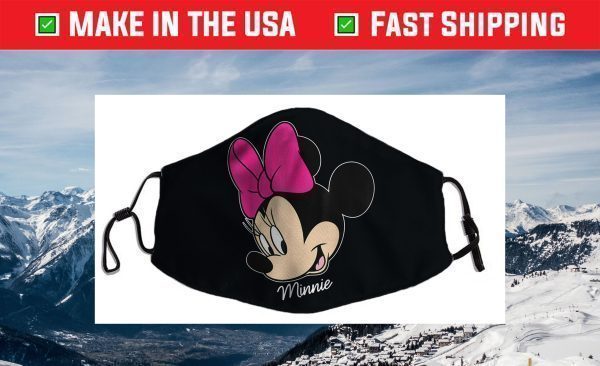 Disney Mickey And Friends Minnie Mouse Big Face Face Mask