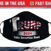 Donald Trump 2024 - Take America Back Face Mask