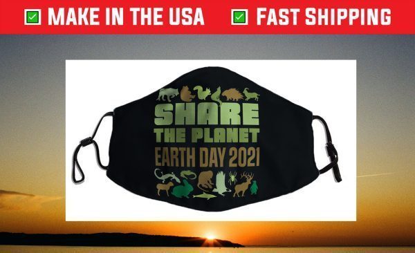 Earth Day 2021 Face Mask