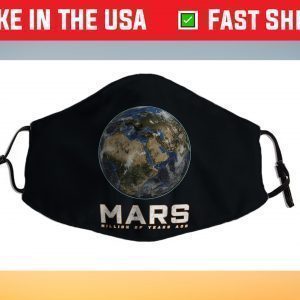 Earth Day 2021 Occupy Planet Mars Science Astronomy Face Mask
