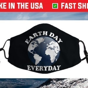 Earth Day Everyday - Earth Day 2021 Face Mask