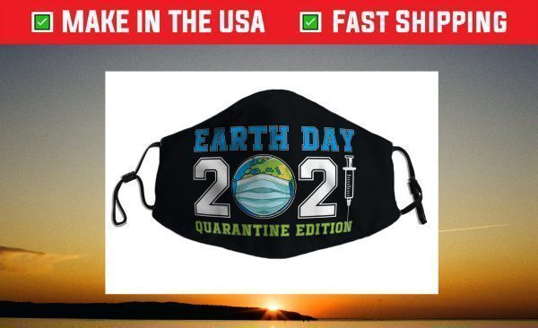 Earth Day Save The Planet Environmental Face Mask