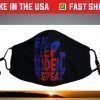 Eat Sleep Biden Repeat Face Mask