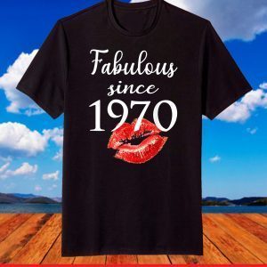 Fabulous Since 1970 Chapter 51 Birthday T-Shirt