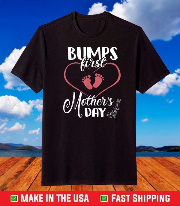 First Mother's Day Mom Grandma - Promoted To Mommy 2021 T-Shirt