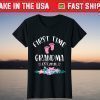 First Time Grandma 2021 Funny Promoted to Grandma Est 2021 T-Shirt