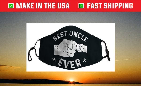 Funny Best Uncle Ever Fist-bump Face Mask