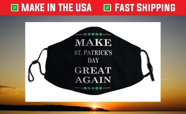 GETSOME GRAPHIX Saint Patricks Day Face Mask