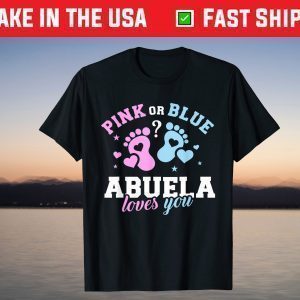 Gender reveal abuela grandma T-Shirt