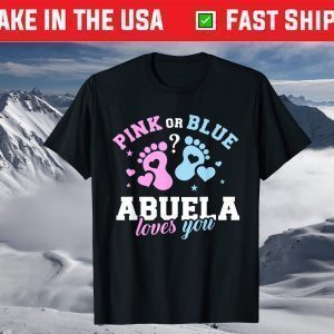 Gender reveal abuela grandma T-Shirt