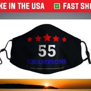 Glasgow Champions 2021 55 Face Mask