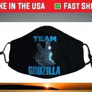 Godzilla vs Kong - Official Team Godzilla Cute - Face Mask
