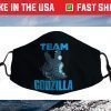 Godzilla vs Kong - Official Team Godzilla Cute - Face Mask