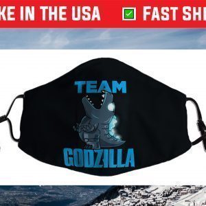 Godzilla vs Kong - Official Team Godzilla Cute - Face Mask