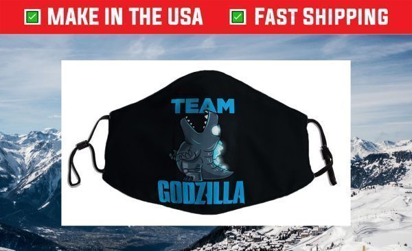 Godzilla vs Kong - Official Team Godzilla Cute - Face Mask