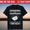 Grandma and Grandson A Bond That Can't Be Broken T-Shirt