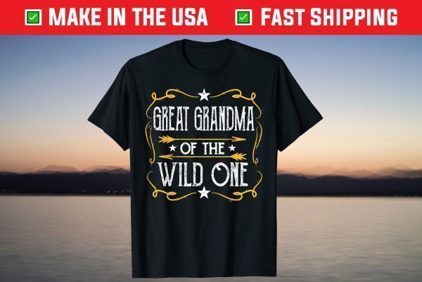 Great Grandma Of The Wild One T-Shirt