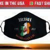 Irish Boxing Club, Proud To Be Irish, Ireland Flag and Map Face Mask