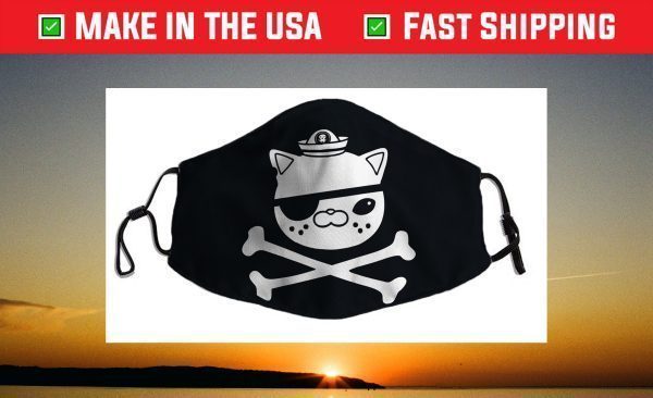 Kids Kwazii Cute Funny Pirate Cat Face Mask