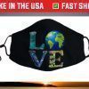 Love World Earth Day 2021 Animal Environmental Face Mask