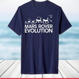 Mars Rovers Perseverance Ingenuity Curiosity Opportunity T-Shirt