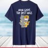 Mom Gives The Best Hugs Mother's Day 2021 Cat Lovers T-Shirt