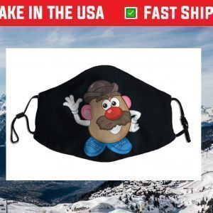 Mr. Potato Head Simple Portrait Face Mask
