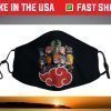 Naruto Shippuden Akasuki Group SD Face Mask