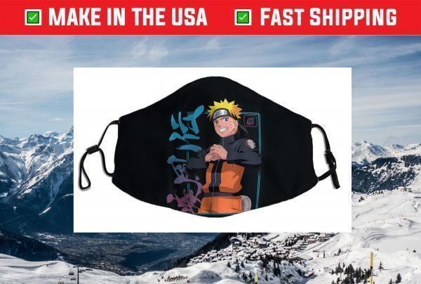 Naruto Shippuden Naruto Kanji Frame Face Mask