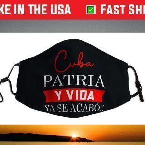 Patria Y Vida Forever Lover Face Mask