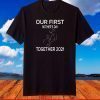 Pregnancy Woman with Husband and Baby Cute Pregnancy Woman T-Shirt
