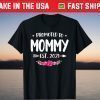 Promoted To Mommy Est. 2021 New Mom Gift First Mommy T-Shirt
