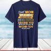 Proud Mom Of A 2021 Senior Graduate Mommy Mother T-Shirt