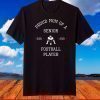 Proud Mom Senior 2021 Football Player T-Shirt