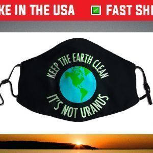 Quarantine Earth Day 2021 Cloth Face Mask