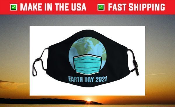 Quarantine Earth Day 2021 Face Mask