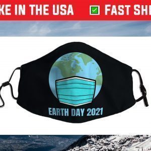 Quarantine Earth Day 2021 Face Mask